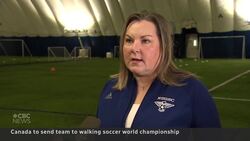 Move over pickleball. Here comes walking soccer News Clip