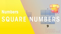 What Are Square Numbers Instructional Video