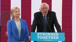Bernie Sanders officially endorses Hillary Clinton News Clip