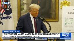 Apple to invest additional $100 billion in US manufacturing News Clip