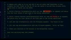 JavaScript Mastery from Zero to Hero - Prepare for Coding Interviews - Exercise - Automate a Company Website with Correct Formatting in JavaScript Instructional Video