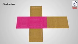 Geometry and Measurements: Lateral Area and the Total Area of a Cube Instructional Video