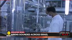 Israel-Iran war: Sirens blare in Israel, Iran launches barrage of missiles towards Israel News Clip