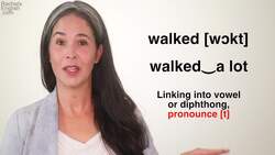 Accent training - ED endings RULE 1 Instructional Video