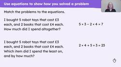 Use knowledge of the order of operations to solve equations Instructional Video