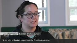 Rain gives some crews a break, but Prairie wildfires keep growing News Clip