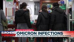 COVID: Omicron in Europe is 'a west-to-east tidal wave', says WHO News Clip