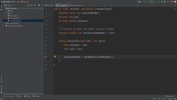 Fundamentals Of Object-Oriented Programming: Java and IntelliJ - Project: ATM Simulation Part 1 - Interface Example Instructional Video