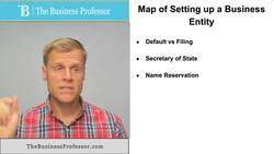 Set up a Business Entity Instructional Video