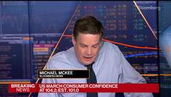 US Consumer Confidence Unexpectedly Improves in March News Clip