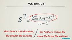 R Programming for Statistics and Data Science - Variance, standard deviation, and coefficient of variability Instructional Video
