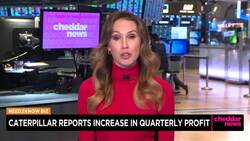 Caterpillar Reports Increase in Quarterly Profit News Clip