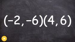 How to write an equation given two points using point slope formula - coolmath Instructional Video