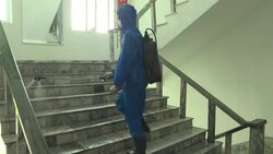 CLEAN : Pyongyang university carries out anti-Covid measures News Clip