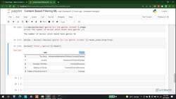 Recommender Systems Complete Course Beginner to Advanced - Machine Learning for Recommender Systems: Exploring Genres in Content-Based Filtering Instructional Video