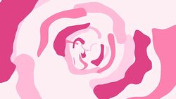 Breast Cancer Awareness help quote 2d animation Stock Footage