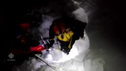 Rescuers desperately search for avalanche survivors News Clip