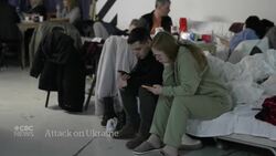 Influx of Russian troops has Ukrainians seeking shelter News Clip