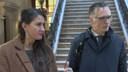 VOICED : Civil parties, lawyers arrive for verdict in Kunti Kamara trial News Clip