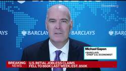 U.S. Economy Will Decelerate Going Into 4Q: Barclays' Gapen News Clip
