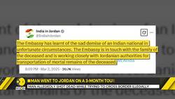 Indian man shot dead at Jordan-Israel border while crossing News Clip