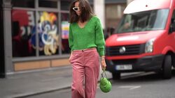 Street Style - LFW September 2018 Stock Footage