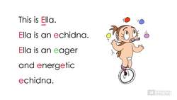 A Fun Phonics Series: Ella Cares For The Earth Instructional Video