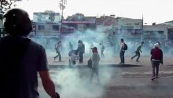 CLEAN : Police disperse opposition protesters in V News Clip