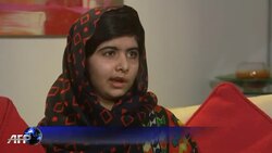 VOICED - Malala, in video message, says 'getting News Clip