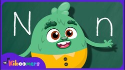 Letter N Song - THE KIBOOMERS Preschool Phonics Sounds - Uppercase & Lowercase Letters Instructional Video