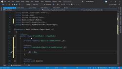 The Complete Guide to ASP.NET Core MVC (.NET 5) - Create Book Page Model Instructional Video