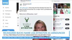 Milwaukee Bucks Name Lisa Byington New Television Announcer News Clip