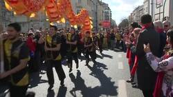 Parade as Lisbon welcomes Lunar New Year News Clip