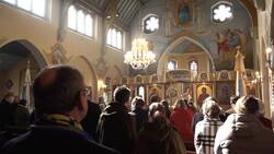 Andy Burnham addresses congregation at Manchester Ukrainian church News Clip