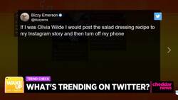 #TrendCheck: Twitter and Jason Sudeikis Lose Their Minds Over Olivia Wilde's Alleged 'Special Salad Dressing' News Clip
