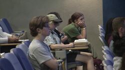 Hofstra students attend presidential debate watch party Instructional Video