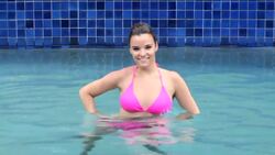 How to Do a Water Aerobics Disco Arms Dance Move Instructional Video