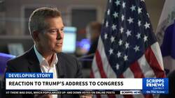 Secretary Duffy reacts to Trump's speech before Congress News Clip