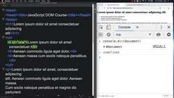 HTML CSS and JavaScript for Beginners - A Web Design Course - JavaScript DOM Manipulation Instructional Video