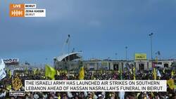 Thousands gather ahead of funeral for late Hezbollah leader, killed in Israeli strike News Clip