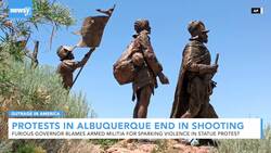 'Militia' Blamed For Albuquerque Shooting In Statue Protest News Clip
