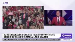 Trump Search Inventory Reveals New Details From FBI Seizure News Clip