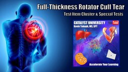 Test Item Cluster | Full-Thickness Rotator Cuff Tear Instructional Video