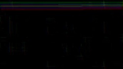 Noise on Analog TV Screen VHS Stock Footage