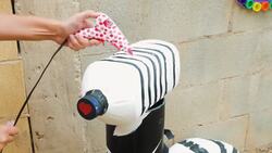 Eco friendly backyard! Simple crafts with plastic recycling! Instructional Video