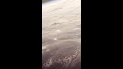 An eerie, pale blue spiral that appeared in the night sky Instructional Video