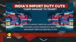 India cuts tariffs on key imports in possible 'homage' to Trump’s trade policies News Clip