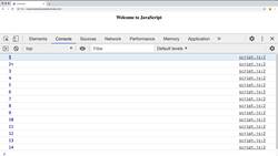 Modern Web Design with HTML5, CSS3, and JavaScript - Creating JavaScript Loop iterations with JavaScript Code Instructional Video