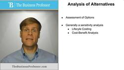 Analysis of Alternatives - Decision Making Instructional Video
