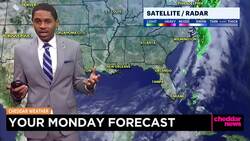 Cheddar Weather: Monday's Afternoon Forecast News Clip